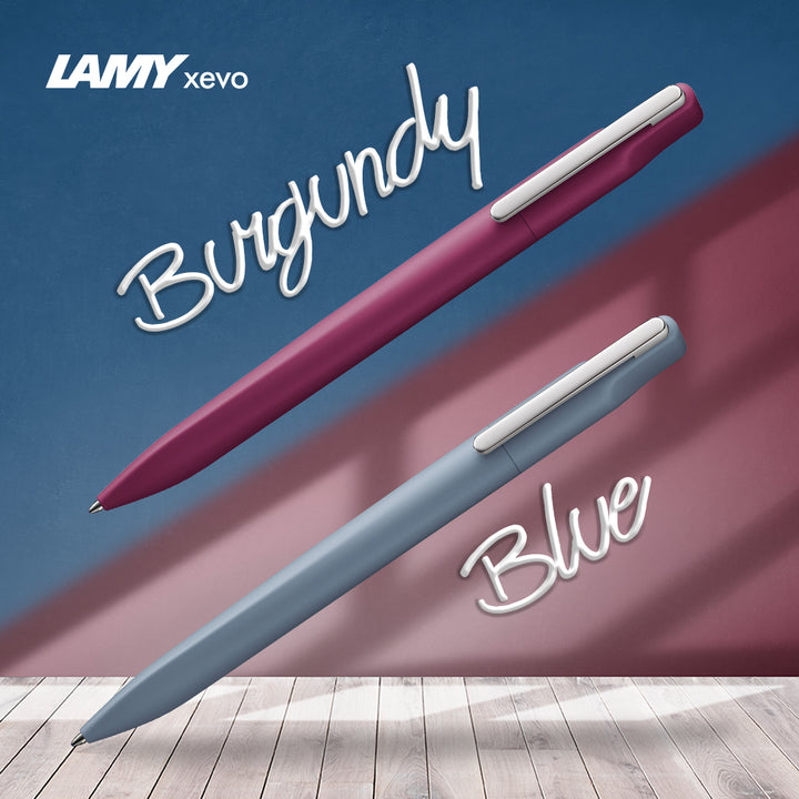 Lamy Xevo Ballpoint Pen - Blue - KSGILLS.com | The Writing Instruments Expert