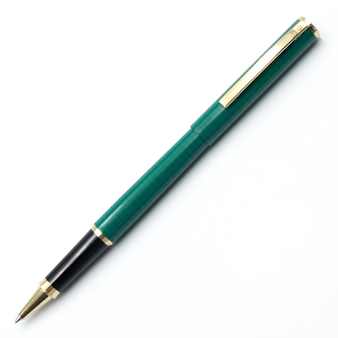Sheaffer Fashion II Rollerball Pen - Green Striations Marble Lacquer (USA Classic Edition) - KSGILLS.com | The Writing Instruments Expert