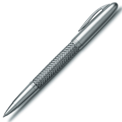 Porsche Design TecFlex P'3110 Steel Rollerball Pen - KSGILLS.com | The Writing Instruments Expert
