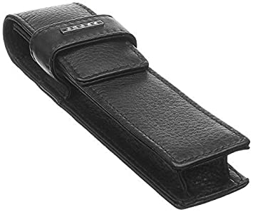 Cross PU Leather Pen Pouch - Textured Black - 2 Pen - KSGILLS.com | The Writing Instruments Expert