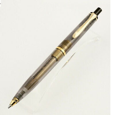 Pelikan Classic K200 Ballpoint Pen - Transparent Grey Gold Trim - KSGILLS.com | The Writing Instruments Expert