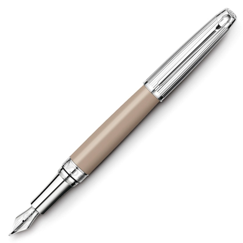 Caran d'Ache Leman Fountain Pen - Bicolour Cashmere Brown - KSGILLS.com | The Writing Instruments Expert