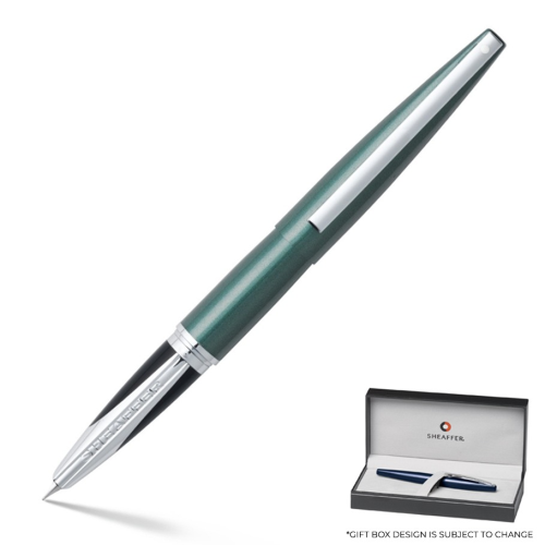 Sheaffer Taranis Fountain Pen - Metallic Green - KSGILLS.com | The Writing Instruments Expert