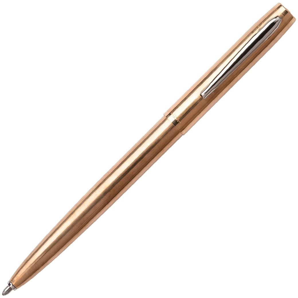 Fisher Space Pen - Cap-O-Matic Antimicrobial Raw Brass - KSGILLS.com | The Writing Instruments Expert