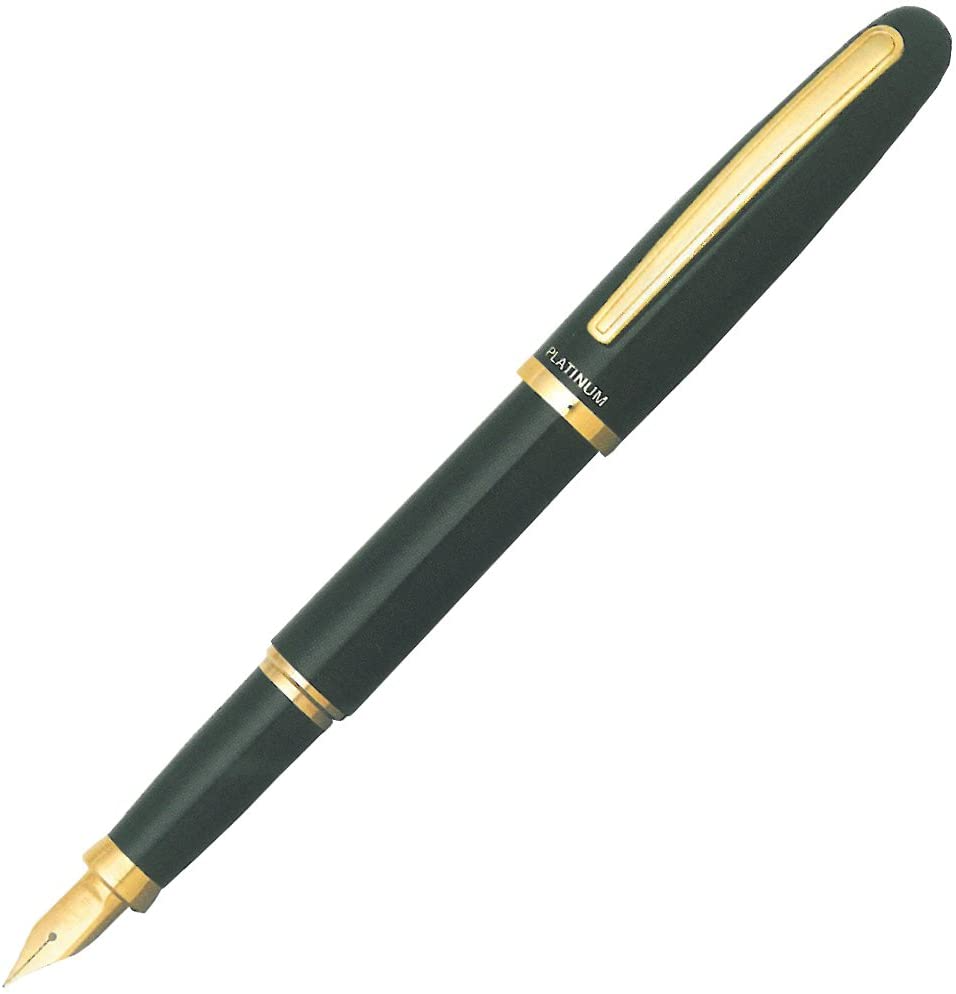 Platinum Balance Fountain Pen - Green Gold Trim - KSGILLS.com | The Writing Instruments Expert