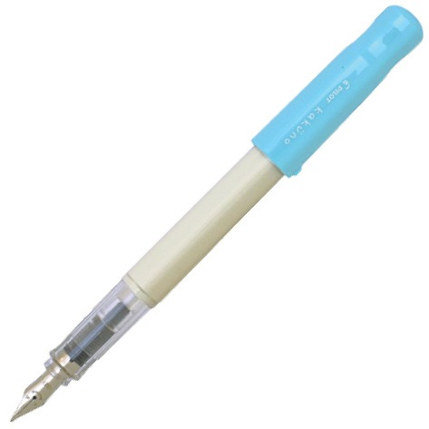 Pilot Kakuno Fountain Pen - White Soft Blue - KSGILLS.com | The Writing Instruments Expert