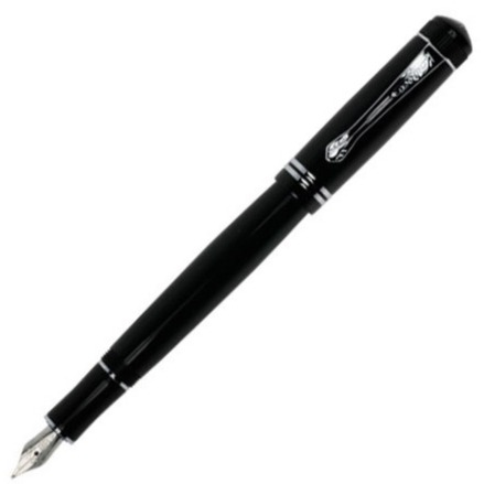 Kaweco DIA 2 Fountain Pen - Black with Chrome Trim - KSGILLS.com | The Writing Instruments Expert