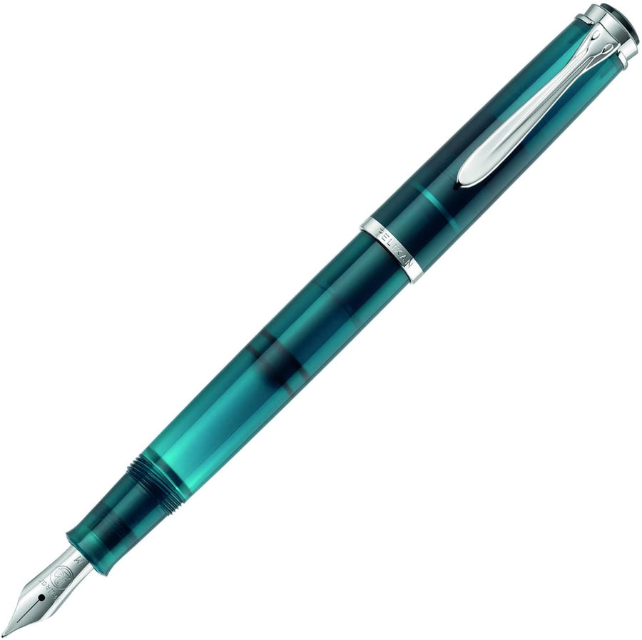 Pelikan Classic M205 Fountain Pen - Aquamarine Special Edition - KSGILLS.com | The Writing Instruments Expert
