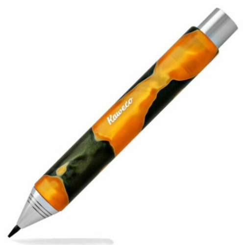 Kaweco Sketch Up Acrylic Orange Gold Pencil 2.0mm - KSGILLS.com | The Writing Instruments Expert