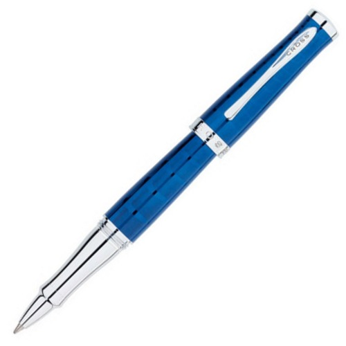 Cross Sauvage Rollerball Pen - Blue Crocodile - KSGILLS.com | The Writing Instruments Expert