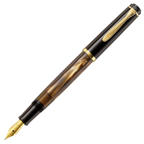 Pelikan Classic M200 Fountain Pen - Brown Marbled Special Edition - KSGILLS.com | The Writing Instruments Expert