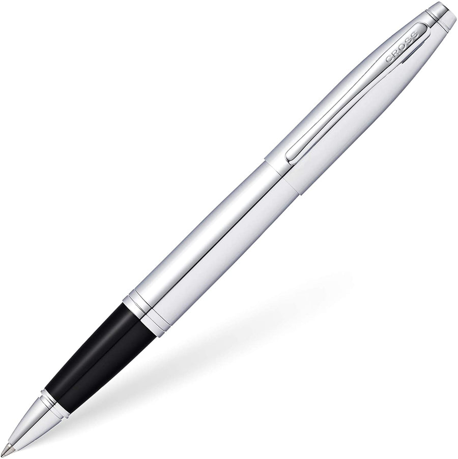Cross Calais Rollerball Pen - Polished Chrome - KSGILLS.com | The Writing Instruments Expert
