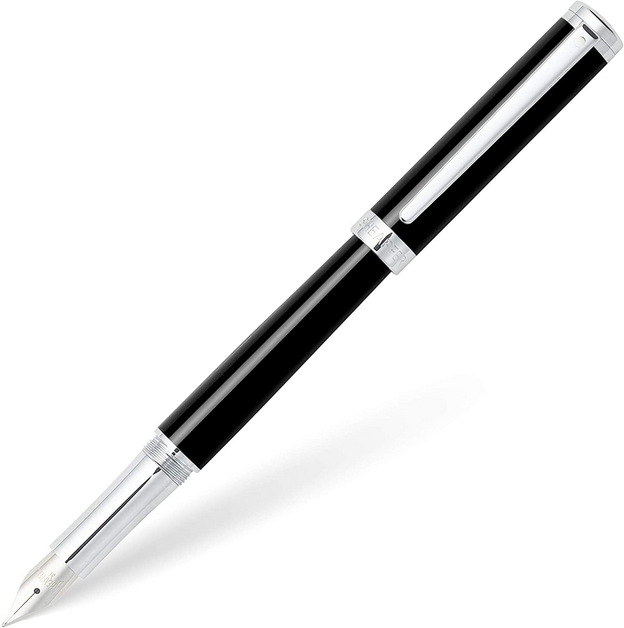 Sheaffer Intensity Fountain Pen - Onyx Black Chrome Trim - KSGILLS.com | The Writing Instruments Expert