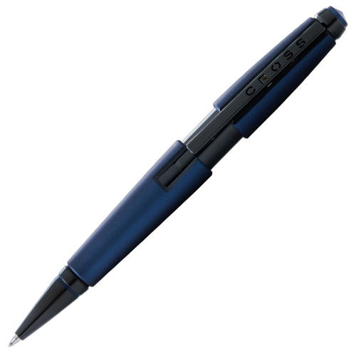 Cross Edge Rollerball Pen - Matte Blue (Capless) - KSGILLS.com | The Writing Instruments Expert