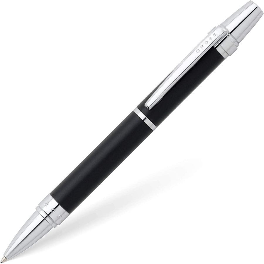 Cross Nile Ballpoint Pen - Matte Black Chrome Trim - KSGILLS.com | The Writing Instruments Expert