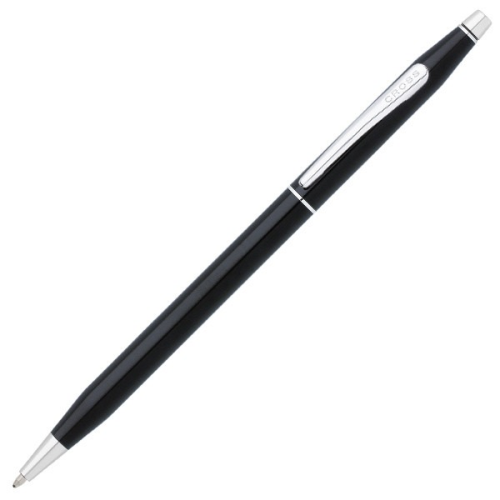 Cross Classic Century Ballpoint Pen - Black Lacquer Chrome Trim - KSGILLS.com | The Writing Instruments Expert
