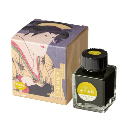 Taccia Ukiyo-e Ink Bottle (40ml) - Natane - KSGILLS.com | The Writing Instruments Expert