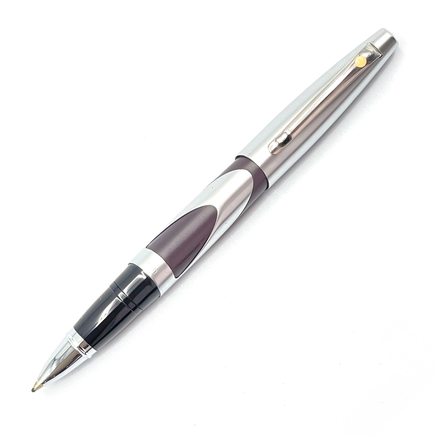 Sheaffer Ingenuity Rollerball Pen - Brown Brushed Steel (USA Classic Edition) - KSGILLS.com | The Writing Instruments Expert