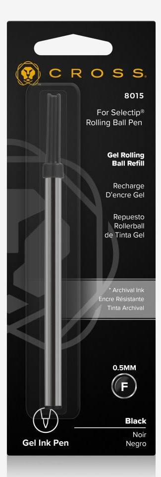 Cross Refill Rollerball Selectip Gel - Black - KSGILLS.com | The Writing Instruments Expert