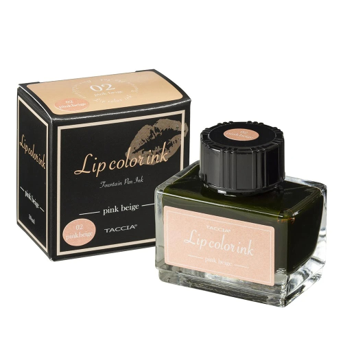 Taccia Lip Colour Ink Bottle (40ml) - #2 - Pink Beige - KSGILLS.com | The Writing Instruments Expert