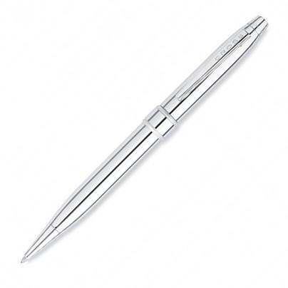 Cross Stratford Ballpoint Pen - Lustrous Chrome - KSGILLS.com | The Writing Instruments Expert