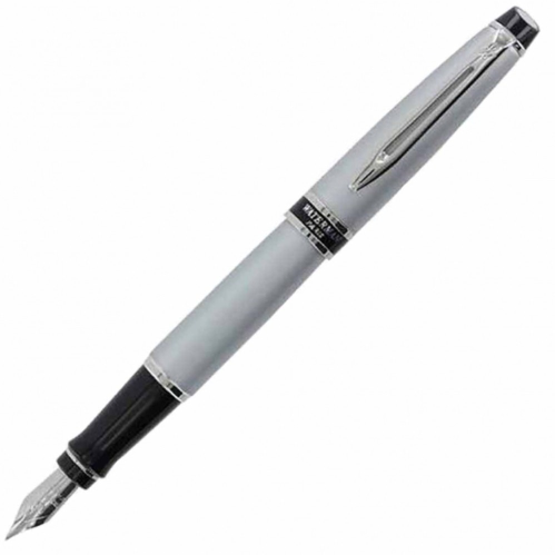Waterman Expert II Fountain Pen - Matte Silver Chrome Trim - KSGILLS.com | The Writing Instruments Expert
