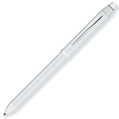 Cross Tech3 Multifunction Pen - Matte Chrome - KSGILLS.com | The Writing Instruments Expert