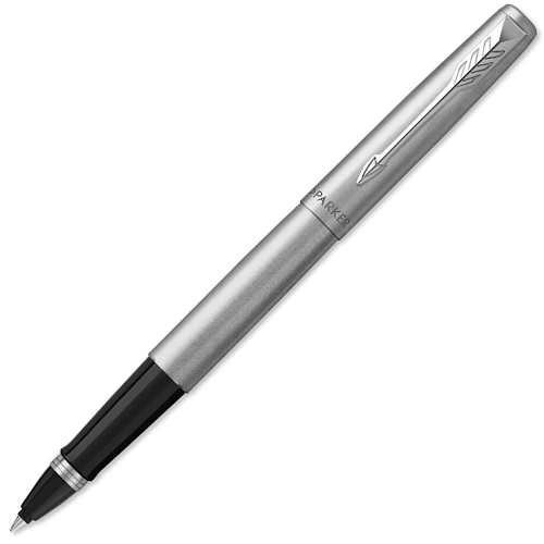Parker Jotter Classic Rollerball Pen Stainless Steel Chrome Trim - Refill Black Medium (M) - KSGILLS.com | The Writing Instruments Expert