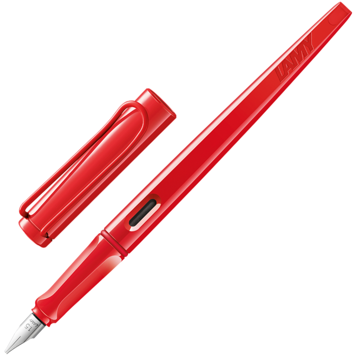 Lamy Joy Fountain Pen - Strawberry Red Special Edition (Calligraphy) - KSGILLS.com | The Writing Instruments Expert