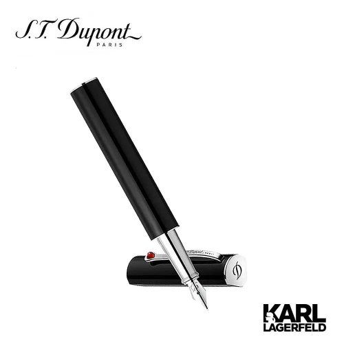 S. T. Dupont Karl Lagerfeld Fountain Pen - KSGILLS.com | The Writing Instruments Expert