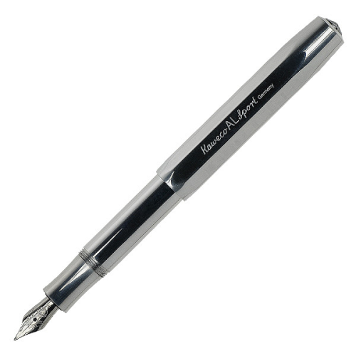 KSG set - Kaweco AL Sport Raw High Gloss Fountain Pen - KSGILLS.com | The Writing Instruments Expert