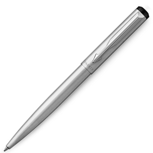 Parker Vector Ballpoint Pen - Stainless Steel Chrome Trim - KSGILLS.com | The Writing Instruments Expert
