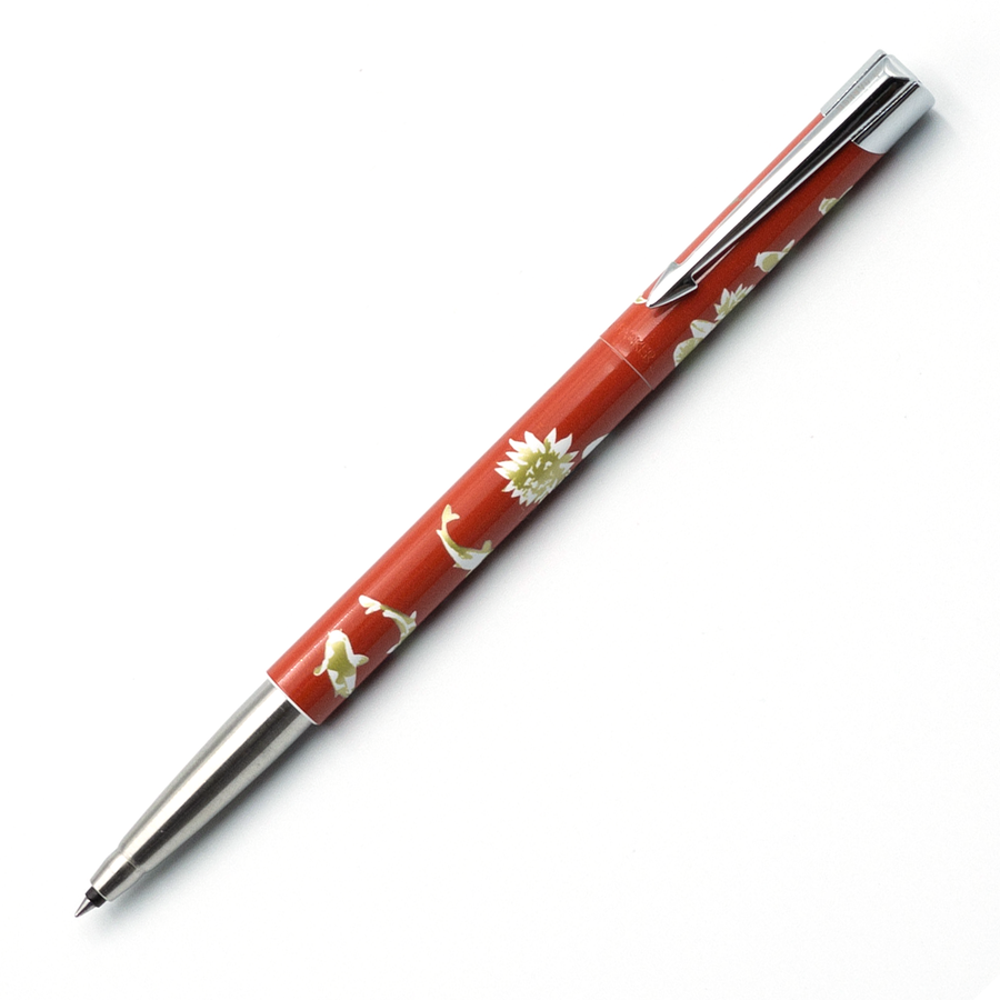 Parker Vector Rollerball Pen - Red Lilly Pond (UK Classic Edition) - KSGILLS.com | The Writing Instruments Expert