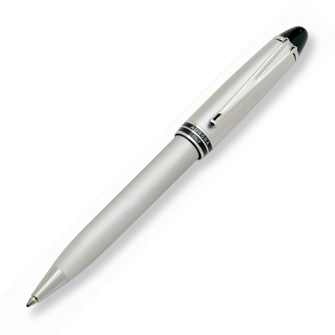 Aurora Ipsilon Ballpoint Pen - Steel Chrome Trim - KSGILLS.com | The Writing Instruments Expert