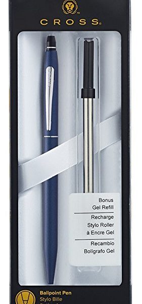 Cross Click Ballpoint Pen - Blue Navy (FREE Extra Gel Refill Rollerball) - KSGILLS.com | The Writing Instruments Expert
