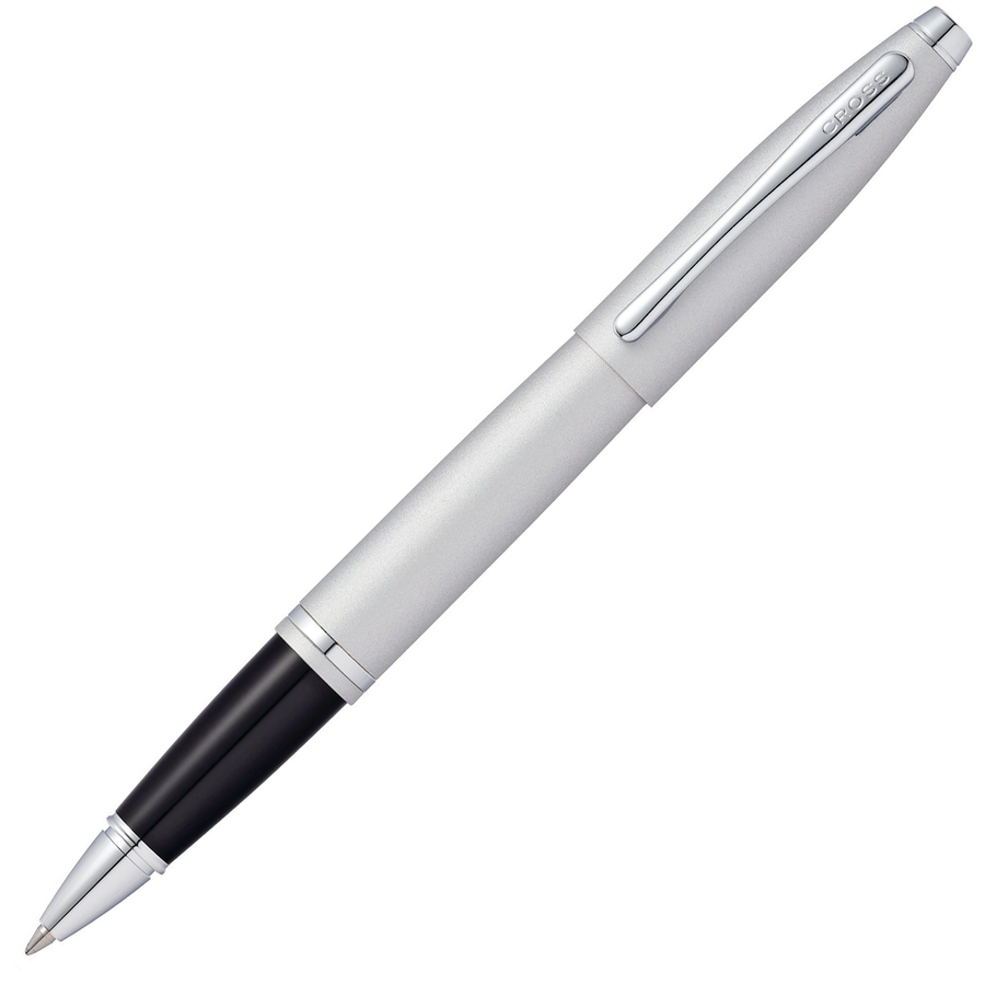 Cross Calais Rollerball Pen - Satin Chrome - KSGILLS.com | The Writing Instruments Expert