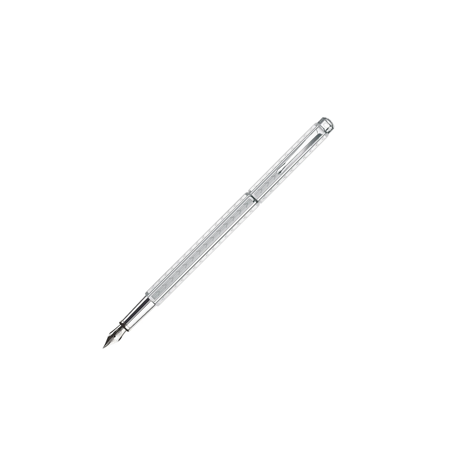 Caran d'Ache Ecridor Fountain Pen - Chevron (Mini Size) - KSGILLS.com | The Writing Instruments Expert