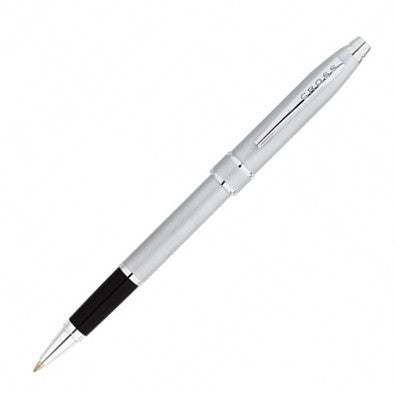Cross Stratford Rollerball Pen - Satin Chrome - KSGILLS.com | The Writing Instruments Expert