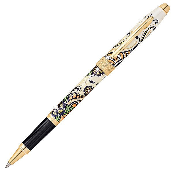 Cross Botanica Golden Magnolia Rollerball Pen - KSGILLS.com | The Writing Instruments Expert