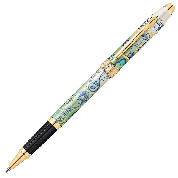 Cross Botanica Green Daylily Rollerball Pen - KSGILLS.com | The Writing Instruments Expert