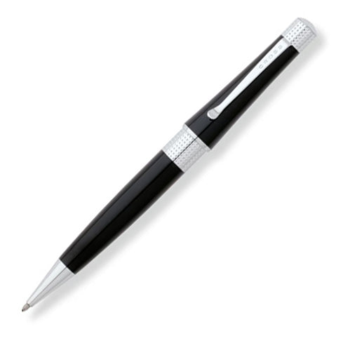 Cross Beverly Ballpoint Pen - Black Lacquer - KSGILLS.com | The Writing Instruments Expert