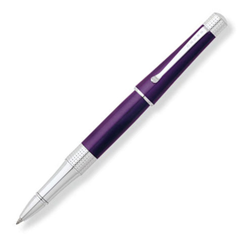 Cross Beverly Rollerball Pen - Purple Lacquer - KSGILLS.com | The Writing Instruments Expert