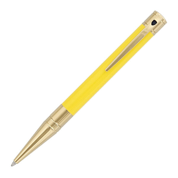 S.T. Dupont D-Initial Ballpoint Pen - Yellow Gold Trim - KSGILLS.com | The Writing Instruments Expert