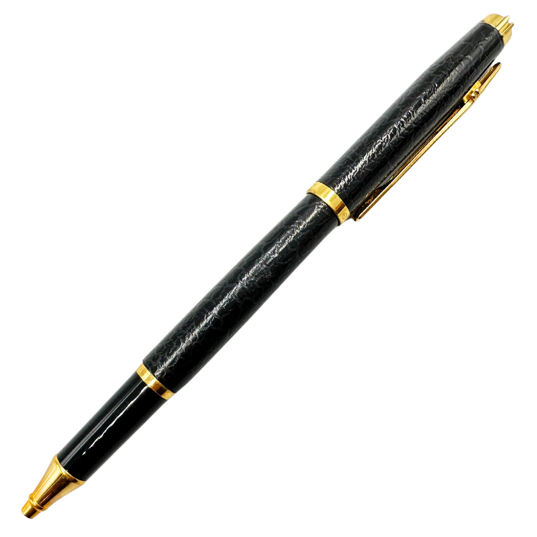Elysee Vogue Rollerball Pen - Black Marble Gold Trim (Germany Classic Edition) - KSGILLS.com | The Writing Instruments Expert