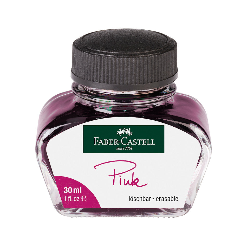 Faber-Castell Ink Bottle (30ml) - Pink - KSGILLS.com | The Writing Instruments Expert