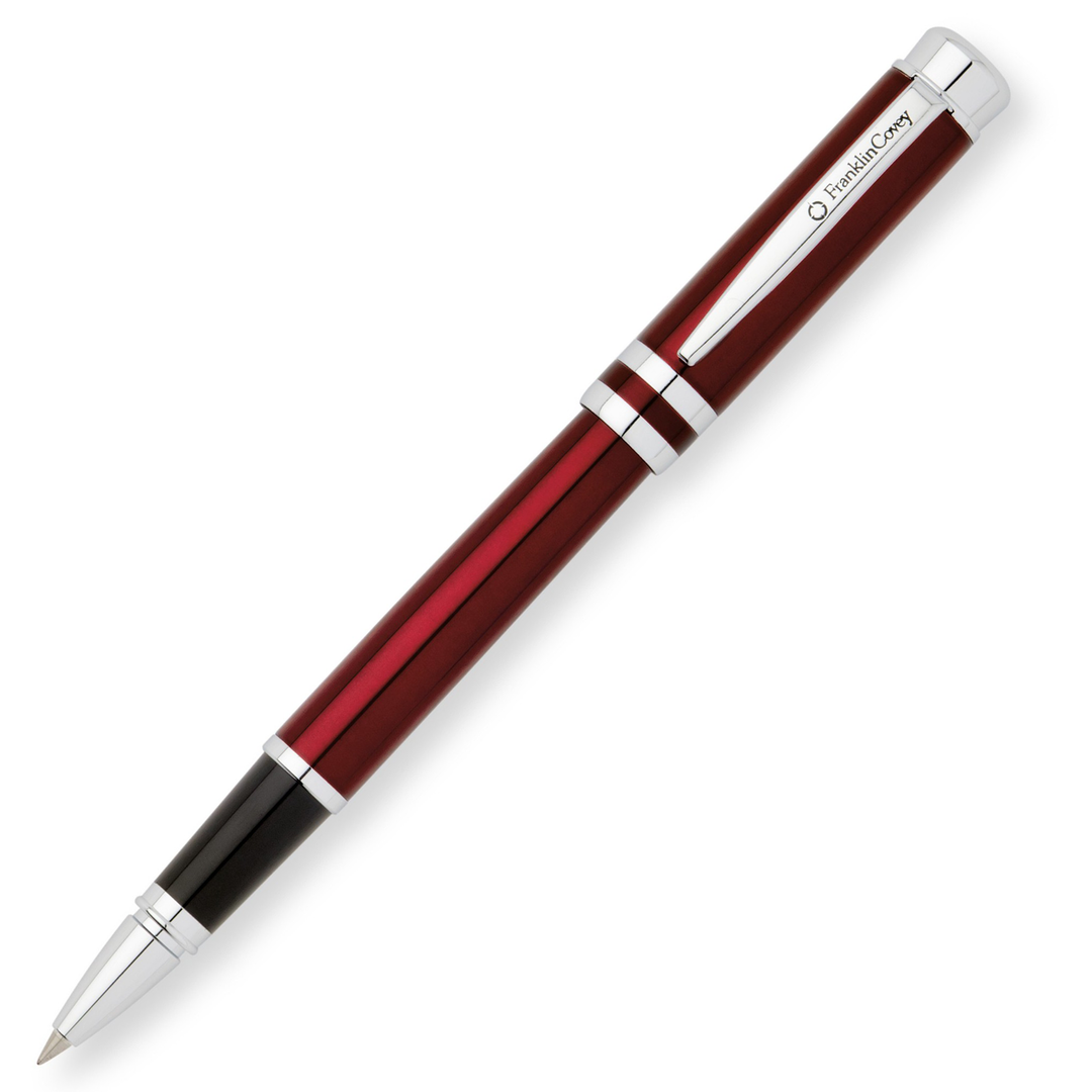Franklin Covey Freemont Rollerball Pen - Red Lacquer - KSGILLS.com | The Writing Instruments Expert