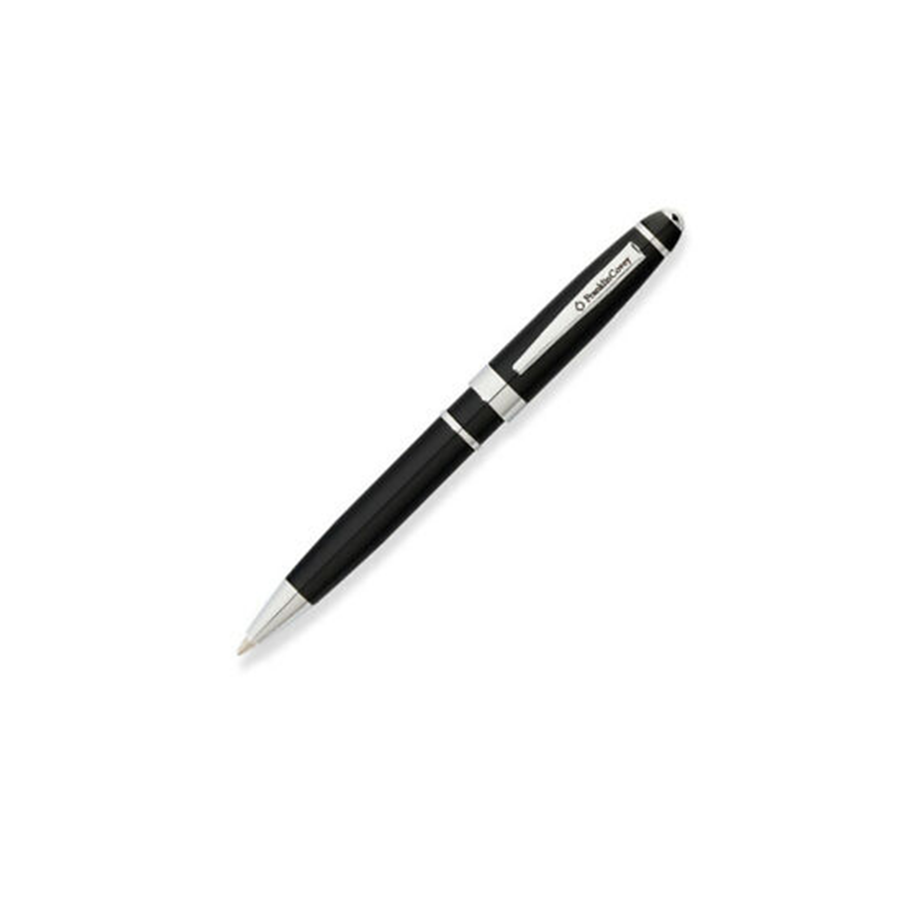Franklin Covey Bristol Ballpoint Pen - Black Chrome Trim (Mini Pen) - KSGILLS.com | The Writing Instruments Expert