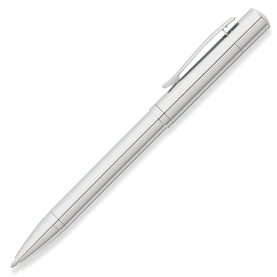 Franklin Covey Greenwich Ballpoint Pen - Pure Chrome - KSGILLS.com | The Writing Instruments Expert