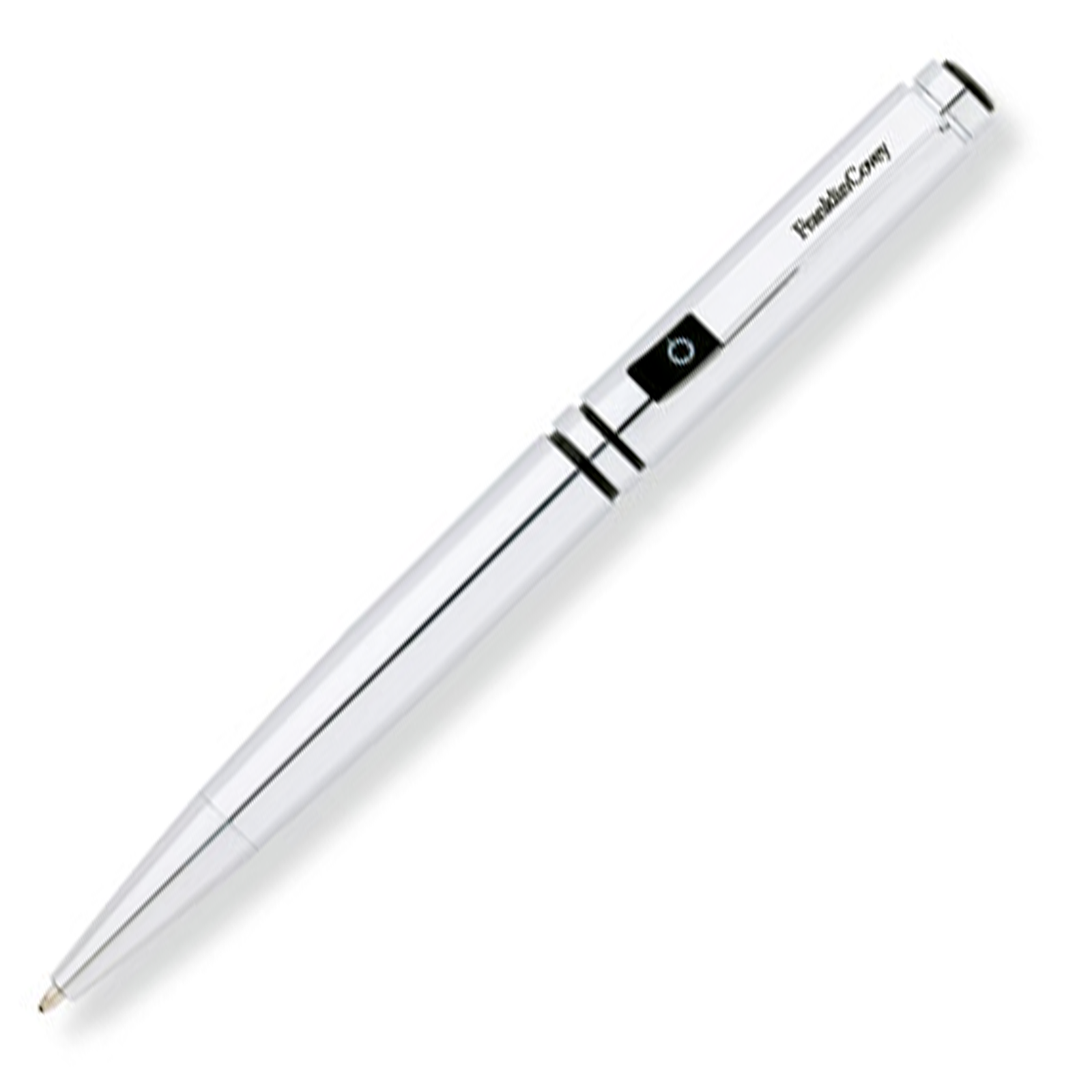 Franklin Covey Portland Ballpoint Pen - Pure Chrome Trim - KSGILLS.com | The Writing Instruments Expert