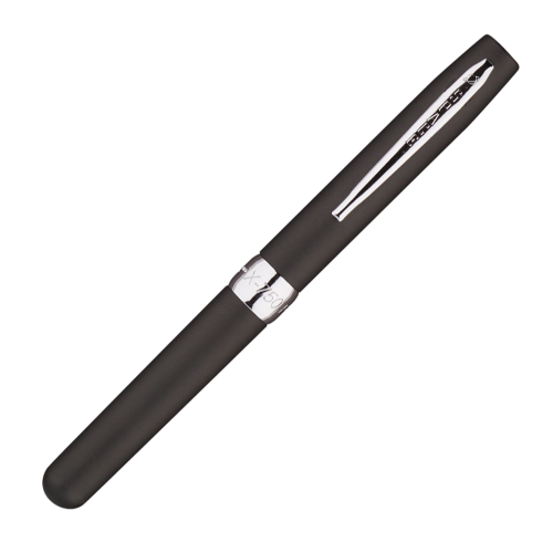 Fisher Space Matt Black Plated Executive Style With Comfort Grip Ballpoint Pen (X-750) - KSGILLS.com | The Writing Instruments Expert